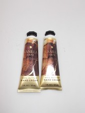 Bath Body Work Vanilla Cafe Hand Cream x2 NEW