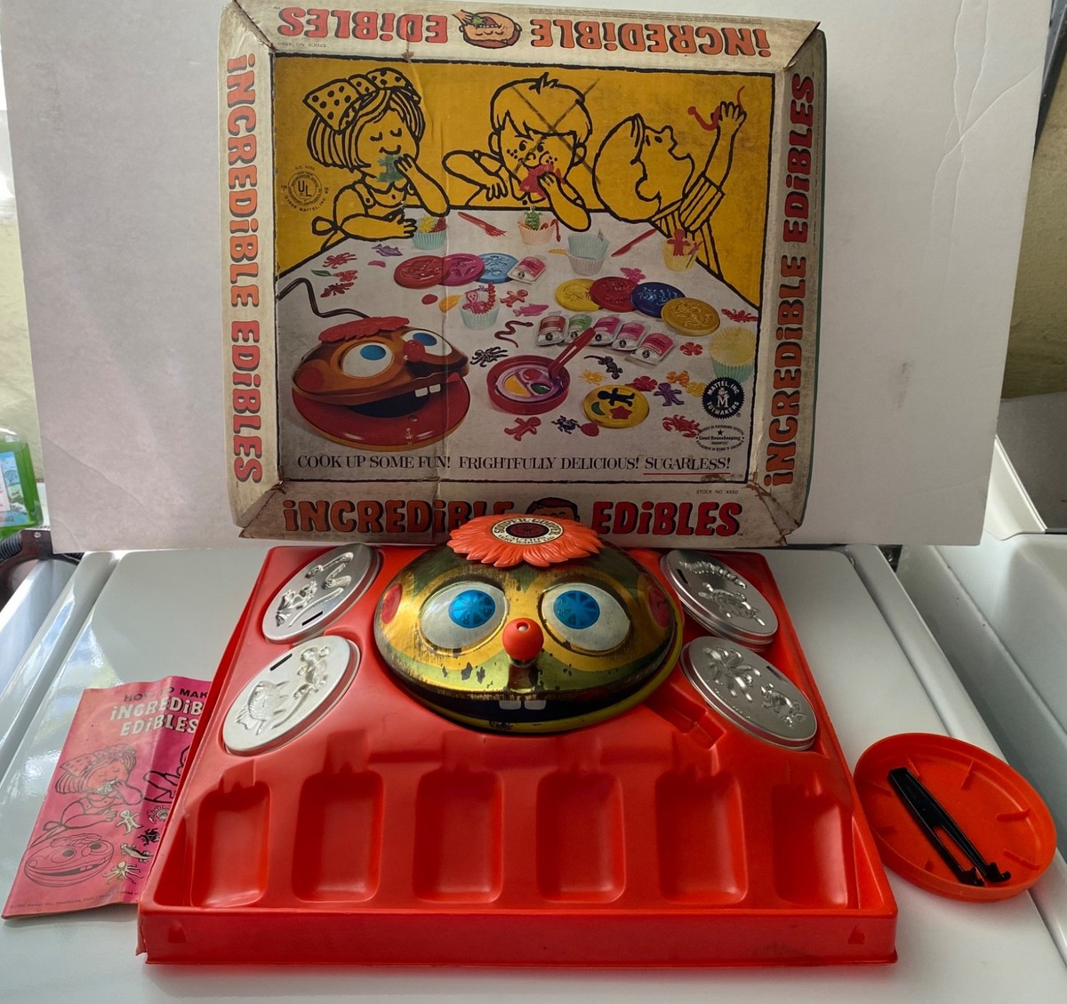 1966 MATTEL SOOPER-GOOPER マテル　ヴィンテージ　USA Vintage 1966 Mattel Incredible Edibles Sooper Gooper w/ Box & 8