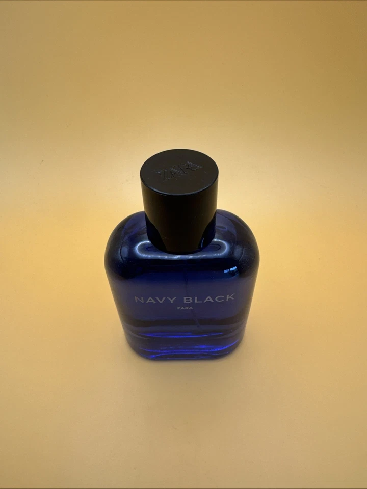 ZARA Perfume Hombre Azul Marino Negro Eau De Toilette Fragancia 2.7 Fl.oz 80 ml Marca Nuevo Sin Caja Foto 2 de 4