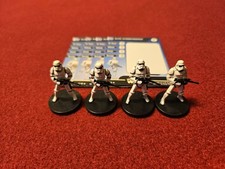 Star Wars Miniatures Rebel Storm 24 CLEARANCE x4 Elite Stormtrooper