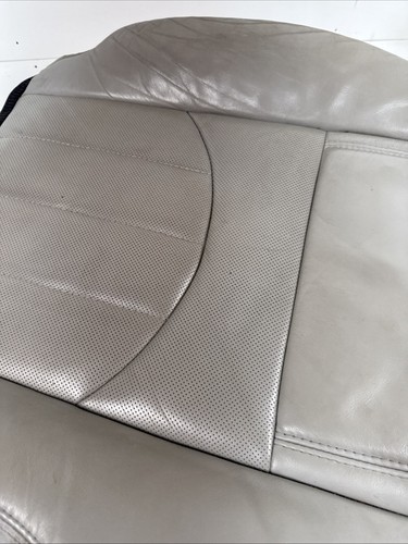 2013-2017 BUICK ENCLAVE Driver Bottom Leather Seat Cover Gray OEM HEATED - Picture 7 of 24