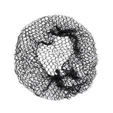 24 Pcs Thicker Hair Net Black Invisible Elastic Edge Mesh Wig Net Reusable Ha...