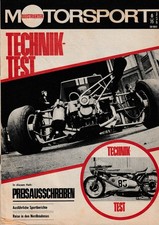 DDR Zeitschrift Illustrierter Motorsport 6/1975 Technik-Test Rennsport Magazin