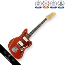 Fender Vintage Jazzmaster '63 Refinish Dakota Red E-Gitarre