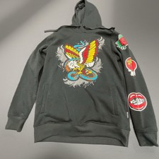 Rebel Minds Graphic Hoodie   Size M