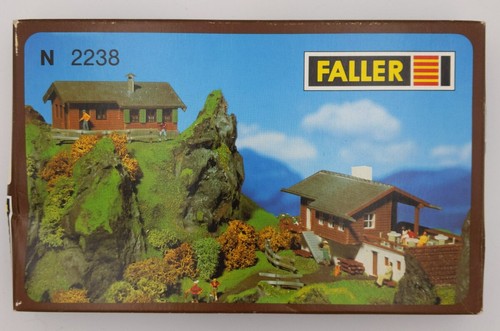 Faller 2238 Calibre N Casa Alpina y Caza Lodge Kit de Construcción | Condition: New