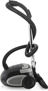 Emerio Staubsauger 800W kompakt mit 2L Staubbeutel für Teppich und Hartboden