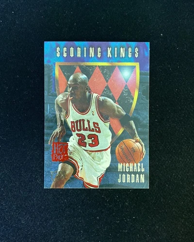 1995-96 Fleer Ultra Scoring Kings Hot Packs #4 OF 12 Michael Jordan Bulls IO25