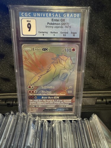 Entei-GX graded CGC 9 for sale on eBay