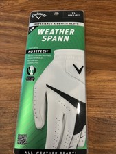 NEW Callaway Weather Spann Golf Glove Men's Left Extra Large XL