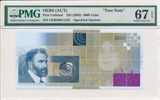 OEBS AUT  3000 Units ND(2004) Test Note PMG  67EPQ