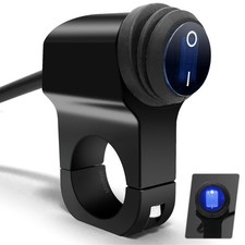 ATV Light Switch 12V Waterproof Aluminum Alloy Motorcycle Handlebar Switches ...
