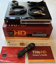 TiVo HD Series 3 DVR Lifetime OTA Cable 157 HD hours original owner TCD652160