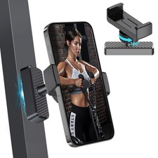 Gym Magnetic Phone Holder 360 Adjustable for All 4.7-6.7" Smartphones Alloy Base