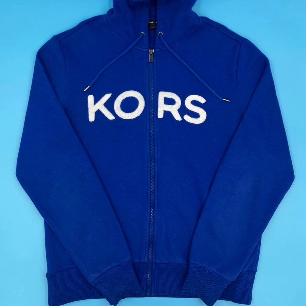 Michael kors hoodie mens blue deals