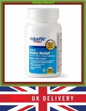 Equate Dairy Relief Lactase Enzyme 120 Caplets