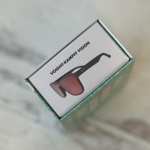 Goodr VRG Sunglasses - Voight-Kampff Vision - New in Box with Pouch & Care Card - Picture 6 of 8
