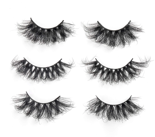25mm 3D Mink Lashes Full Volume Mink Eyelashes Fluffy Volume Dramatic 25mm Mi... - Picture 4 of 5