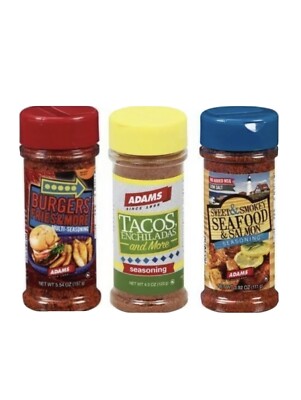Adams BBQ Seasonings Variety Pack