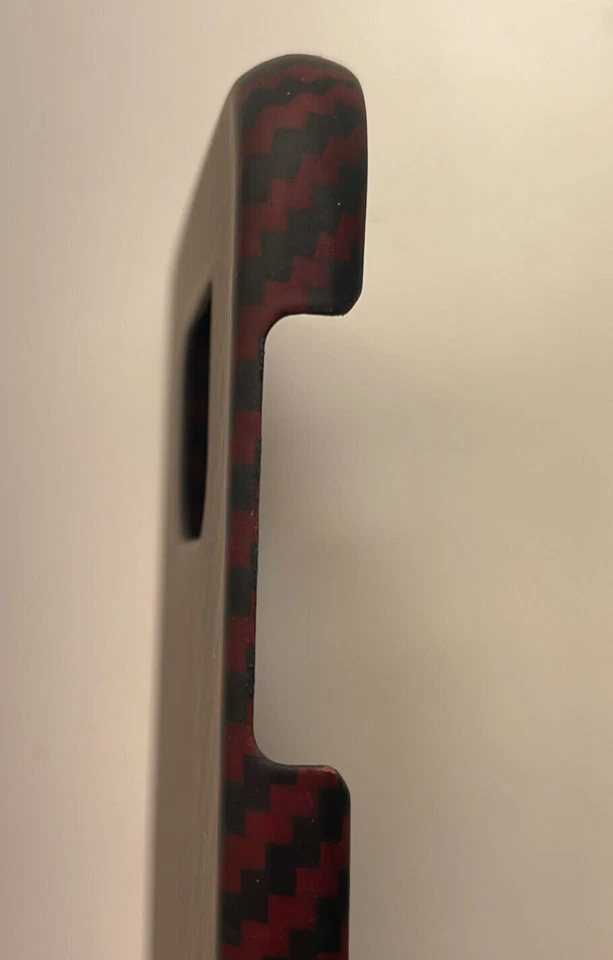 Funda de Transporte Evutec Karbon Serie S para Samsung Galaxy S6, Kozane - Negra/Roja Foto 4 de 4