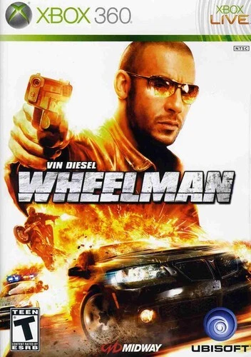 Vin Diesel Wheelman Manual and Map (Microsoft Xbox 360, 2009) Tested