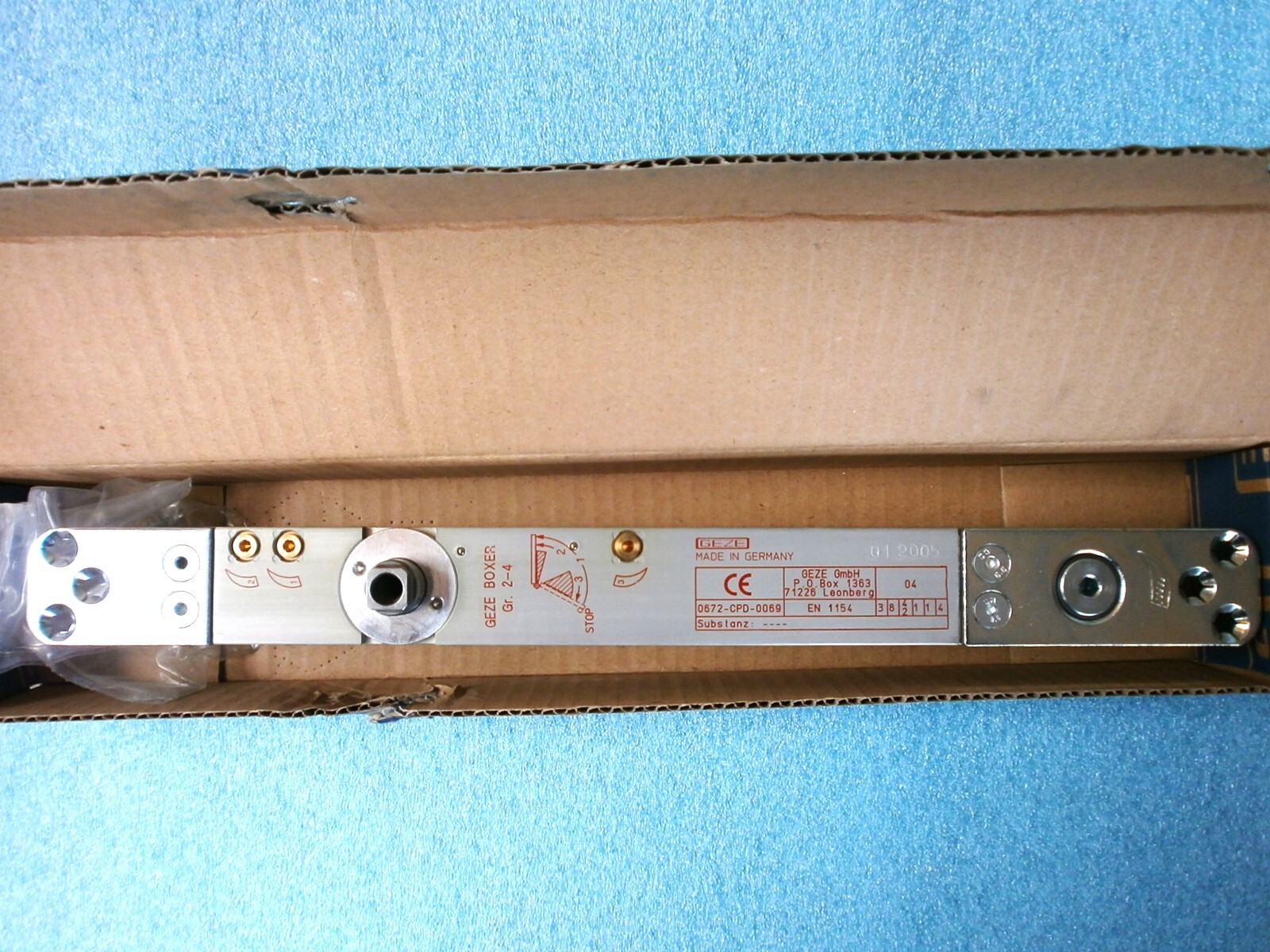 GEZE Boxer Gr. 24 Concealed Door Closer Body Top Door Closer ( 2521