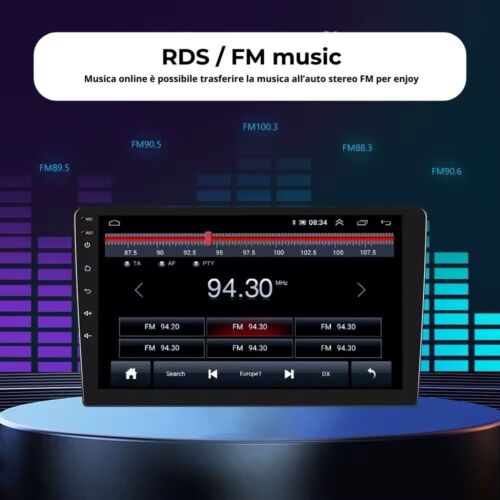 Android 13 Autoradio 7" per Fiat 500 2015 - 2020 CARPLAY Wireless 2+64GB GPS - Foto 19 di 24