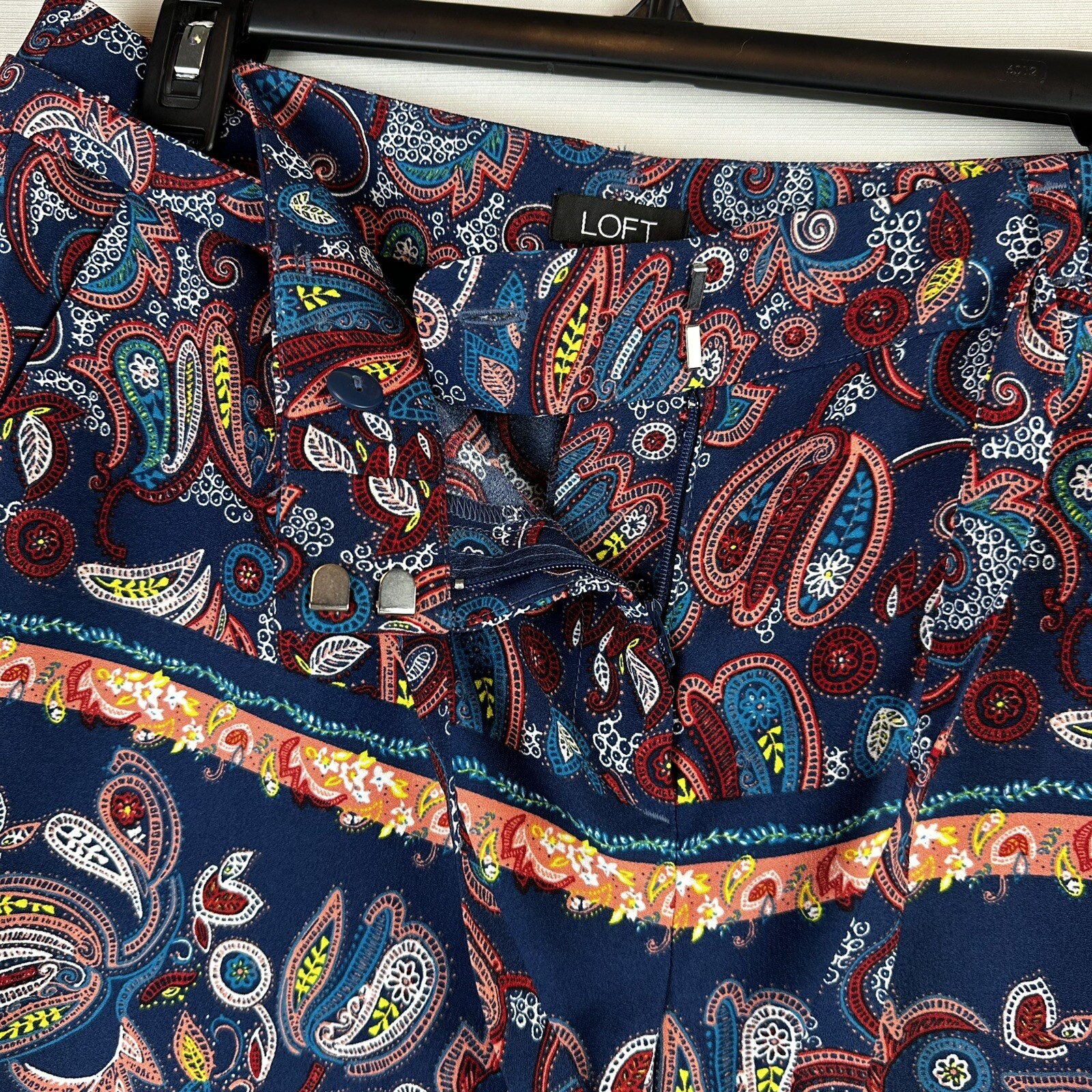 Ann Taylor LOFT multicolor patterned with pockets… - image 4