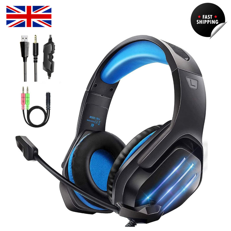 Gaming Headset for Nintendo Switch PS5 PS4 PC Xbox Series X|S Xbox One Gaming