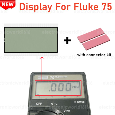 For Fluke 75 Fluke-75 Handheld Digital Multimeter LCD Display Screen Repair Part