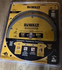 DEWALT 12" 32 80 Tooth Fine Finish Carbide Miter Table Saw Blade Set 2 Pack New