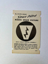 No 23 Buzz Corey's Special Insignia 1953 Chex Space Patrol Magic Picture cereal