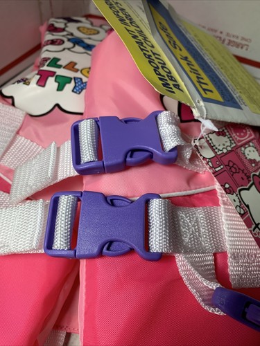 2014 Sanrio Hello Kitty CHILD VEST Life Jacket New with TAG but Storage WEAR - Picture 9 of 12