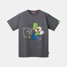 Nintendo TOKYO Luigi  Boo Glow in the Dark T-Shirt Mario New From Japan
