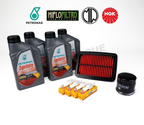 Petronas Hiflo NGK Service Kit to fit Suzuki GSF 600 Bandit S-X 1995-1999 - 第 1/1 張圖片