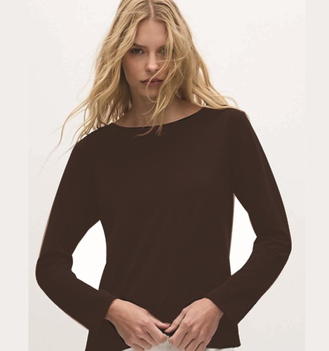 New Mela Select Top 12 Merino Wool Made in Aust Office Business Brown Purdie