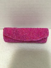Mary Kay Signature Pink Beaded Lipstick Case w Mirror NEW MK