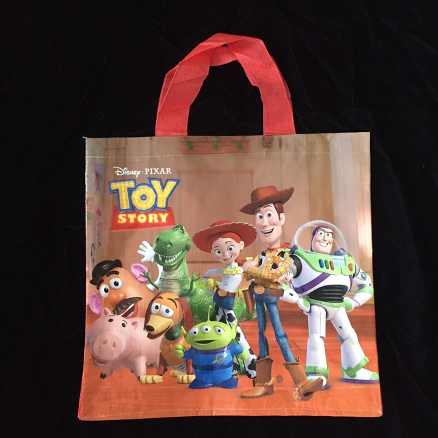 Tesco Disney Toy Story Tote Bag Woody Buzz Jesse Alien Rex Potato Pig Pixar New eBay