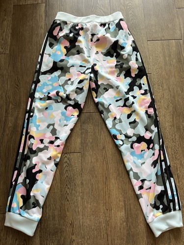 Adidas Girls Size 14 Colorful Camo Tricot Joggers AK4830 - Picture 5 of 5