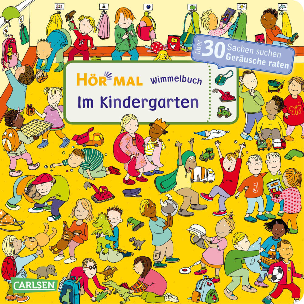 Thumbnail - Hör Mal: Wimmelbuch: Kindergarten