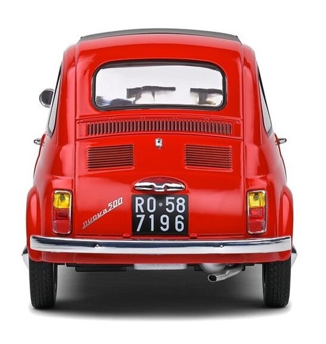 SOLIDO - FIAT 500 Turbina Tribute 1965 Rojo y blanco - 1/18 - SOL1801408 - Imagen 3 de 7