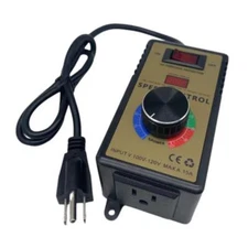 110/120V 15A Fan Variable Speed Control Electric Motor Rheostat Governor