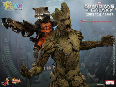 SHFiguarts ROCKET & GROOT フィギュア S.H.Figuarts Rocket & Baby Groot (Guardians of the Galaxy