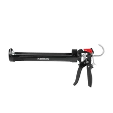 Husky Caulking Gun 9:1|18:1 Thrust Ratio Silicone Caulk Gun Rotating Barrel 29oz