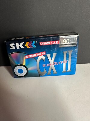 SK CX II 90 MC Audio Kassette Tape Vintage Alt NEU  TOP  OVP  Sealed 