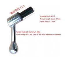 1PC Milling Machine Table Lock Bolt Mill Handle M1/2 Thread Head Part Bridgeport