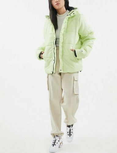 Champion hooded Puffer Puff Jacket Coat 