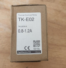 Fuji Electric TK-E02 Thermal Overload Relay TK22EW-K NIB .8-1.2A Adjustable