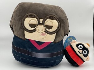 Squishmallow, Disney Edna Mode 10" & Jack-Jack 4.5" Plush Kellytoy SQK1718-NWT