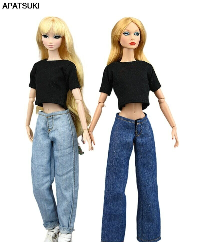 Crop Top How To Make Barbie Pants Doll Clothes Set For Doll